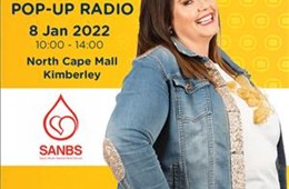 SANBS Kimberley Pop-up Radio - 8 January 2022