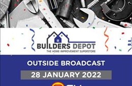 Builders Depot Kroonstad Outside Broadcast - 28 January 2022