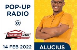 Builders Mart Superstore Pop-Up Radio  - 14 February 2022