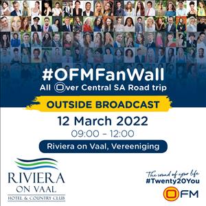 Riviera On Vaal Hotel and Country Club Fan Wall Outside Broadcast - 12 March 2022