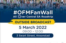 FUELit Kroonstad Fan Wall Outside Broadcast - 5 March 2022