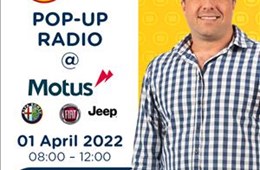 Motus Bloemfontein Pop-up Radio - 2 April 2022