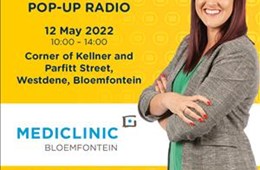 Medi-Clinic Pop-Up Radio - 12 May 2022