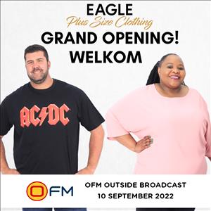 Eagle Clothing Welkom Outside Broadcast - 10 September 2022