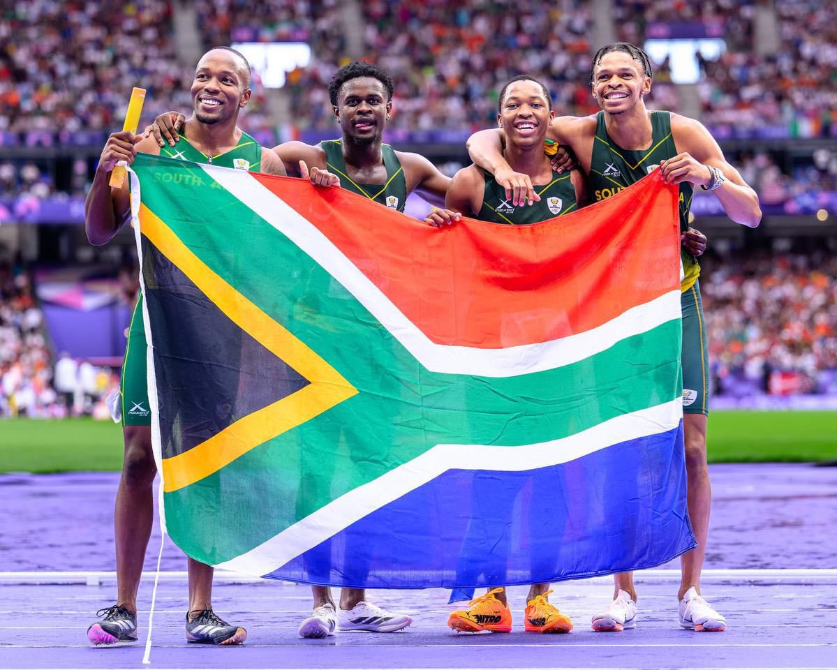 Olympic silver for Simbine and SA 4 x 100m relay team OFM